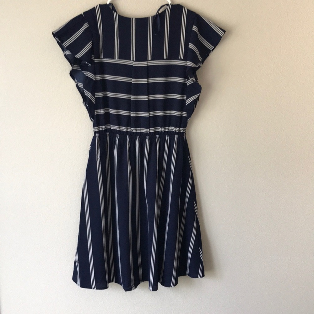 Summer dress navy blue - Picture 2 of 2